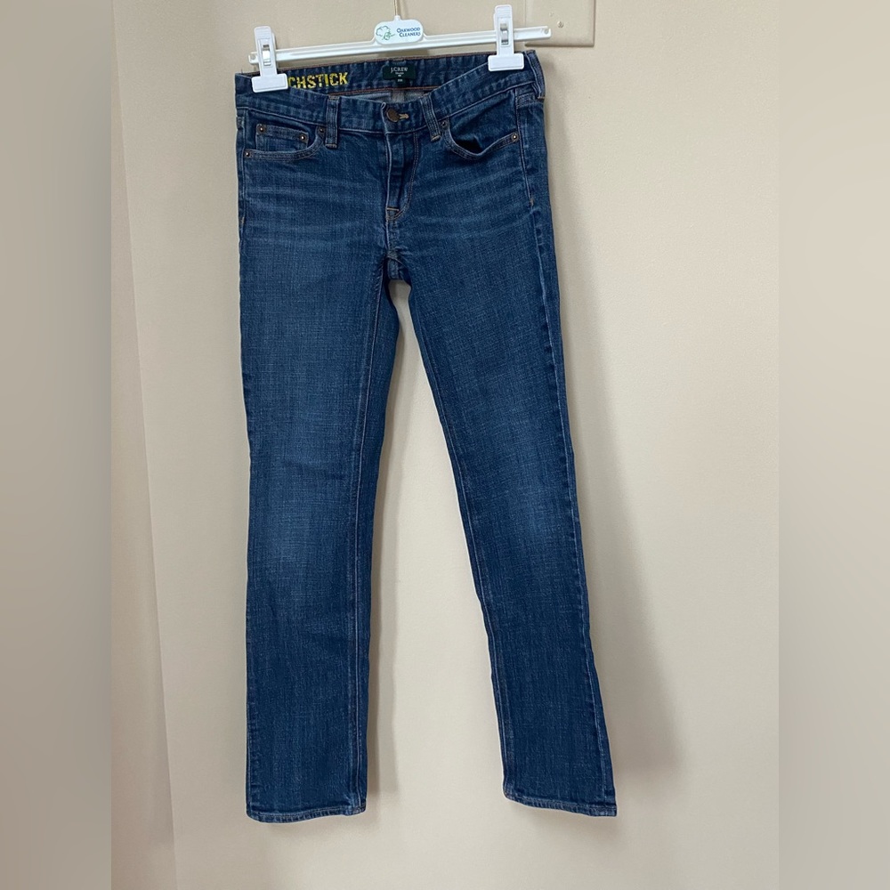 J Crew Matchstick Jeans, size 25